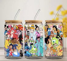 Load image into Gallery viewer, 1 x Officially Licensed Assorted Characters glass