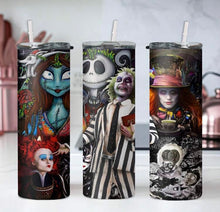 Load image into Gallery viewer, 1 x Officially Licensed Jack and Beetlejuice 590ml Tumbler