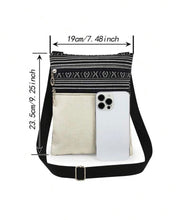 Load image into Gallery viewer, Skull and Flowers Crossbody Bag
