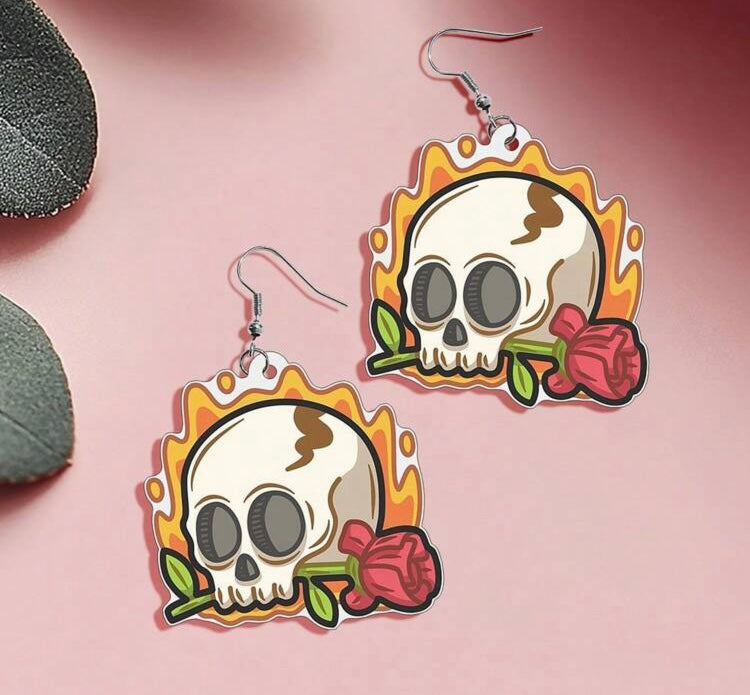 Skulls On Fire