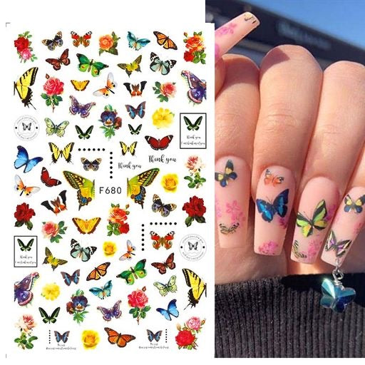 Butterflies (stickers only)
