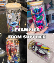 Load image into Gallery viewer, 1 x Officially Licensed Assorted Characters glass
