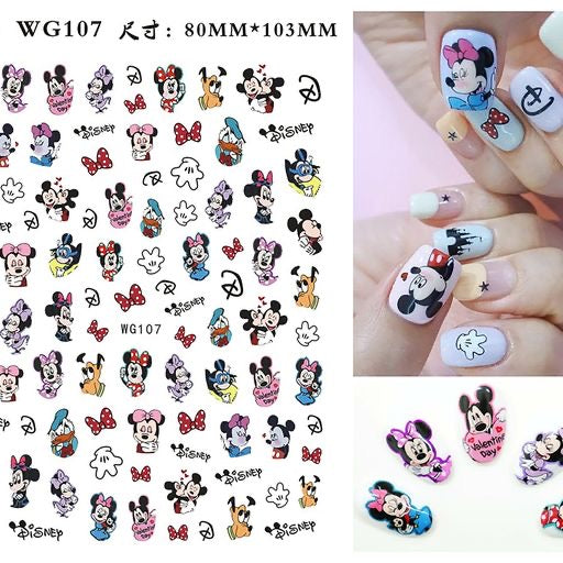 Minnie Mouse (stickers only)