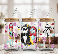 Load image into Gallery viewer, 1 x Officially Licensed Jack and Sally glass
