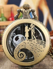 Load image into Gallery viewer, Jack and Sally Pocket Watch
