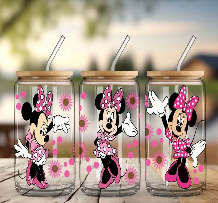 1 x Officially Licensed Minnie Glass