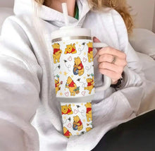 Load image into Gallery viewer, 1 x Insulated Pooh Tumbler 1182ml
