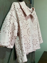 Load image into Gallery viewer, Salmon Collar Crop with Zip - M/L
