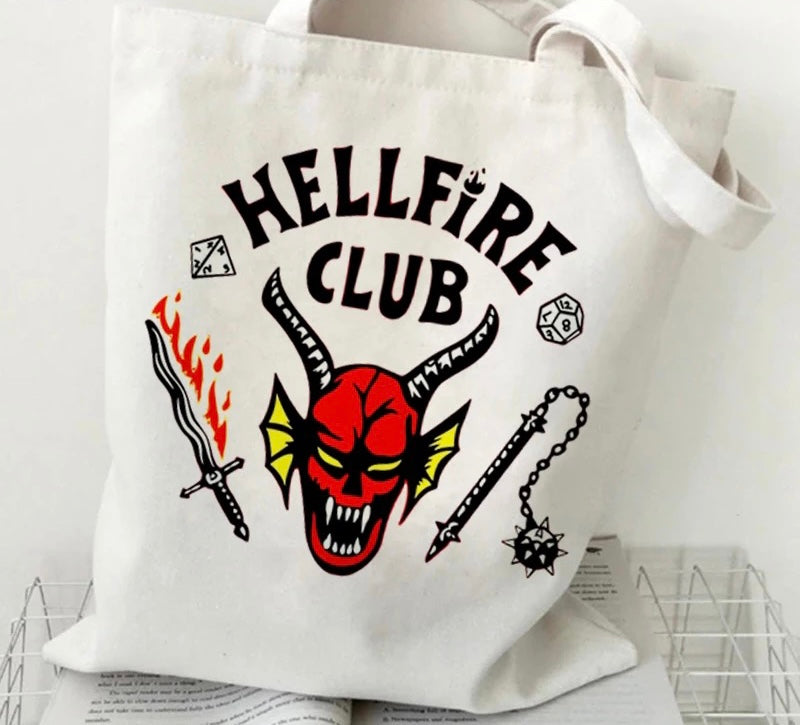 Hellfire Club Tote Bag with Zip