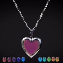 Load image into Gallery viewer, Heart Mood Necklace
