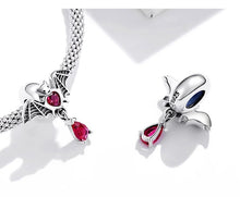 Load image into Gallery viewer, Ruby Bat - 925 Sterling Silver - Bracelet not included
