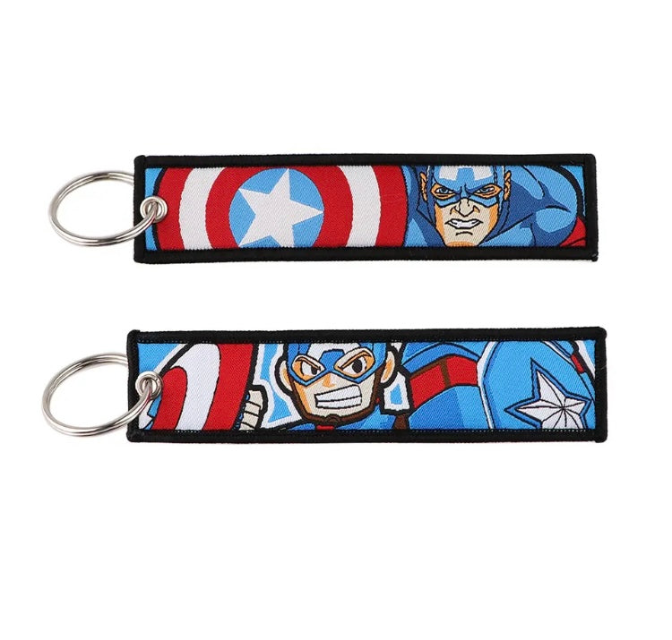 Captain America (front and back)