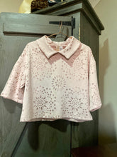 Load image into Gallery viewer, Salmon Collar Crop with Zip - M/L

